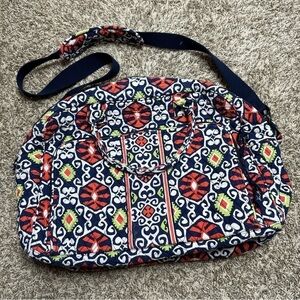 Vera Bradley Grand Weekender Tote Duffle Bag Sun Valley